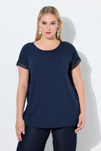 Moda za polnejše Majica kratkih rukava plus velikost, xxl, Ulla Popken in Johann Popken (JP1880)