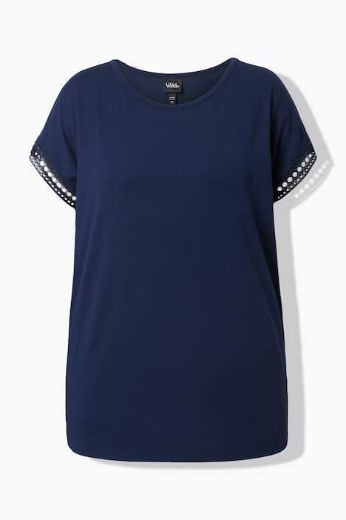 Moda za polnejše Majica kratkih rukava plus velikost, xxl, Ulla Popken in Johann Popken (JP1880)