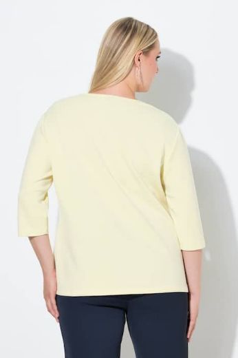 Moda za polnejše Majica 3/4 rukava asimetričnog kroja plus velikost, xxl, Ulla Popken in Johann Popken (JP1880)