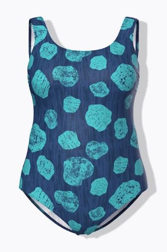 Moda za polnejše Kupaći kostim jednodijelni plus velikost, xxl, Ulla Popken in Johann Popken (JP1880)