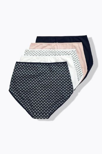 Moda za polnejše Gaćice maxi 5 komada plus velikost, xxl, Ulla Popken in Johann Popken (JP1880)