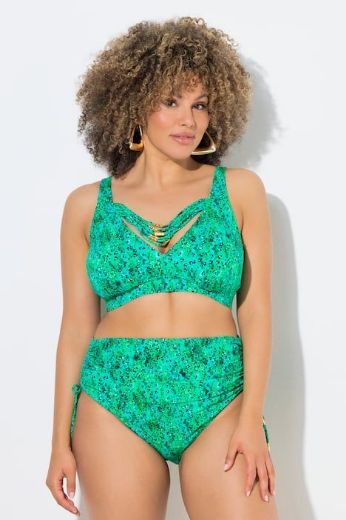 Moda za polnejše Kupaći kostim dvodijelni plus velikost, xxl, Ulla Popken in Johann Popken (JP1880)