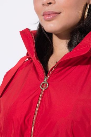 Moda za polnejše Jakna vodoodbojna dužeg A kroja plus velikost, xxl, Ulla Popken in Johann Popken (JP1880)