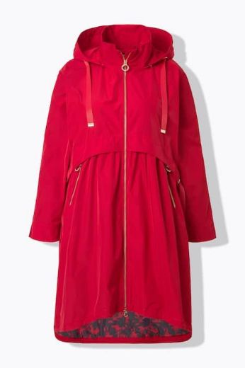 Moda za polnejše Jakna vodoodbojna dužeg A kroja plus velikost, xxl, Ulla Popken in Johann Popken (JP1880)