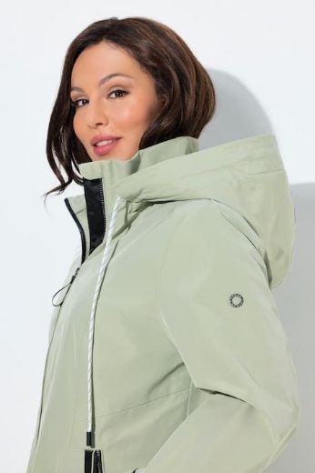 Moda za polnejše Jakna vodootporna s kapuljačom plus velikost, xxl, Ulla Popken in Johann Popken (JP1880)