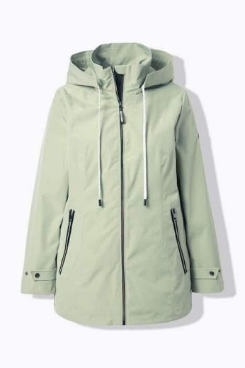 Moda za polnejše Jakna vodootporna s kapuljačom plus velikost, xxl, Ulla Popken in Johann Popken (JP1880)