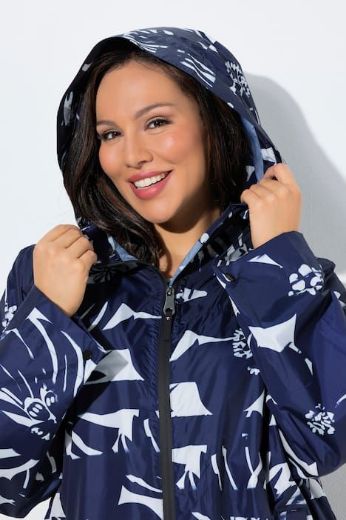 Moda za polnejše Jakna vodootporna dužeg A kroja plus velikost, xxl, Ulla Popken in Johann Popken (JP1880)