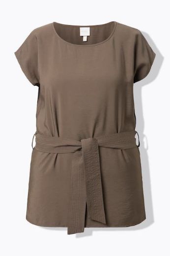 Moda za polnejše Tunika kratkih rukava plus velikost, xxl, Ulla Popken in Johann Popken (JP1880)