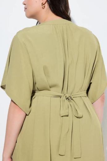 Moda za polnejše Haljina maxi kratkih rukava V ovratnika plus velikost, xxl, Ulla Popken in Johann Popken (JP1880)