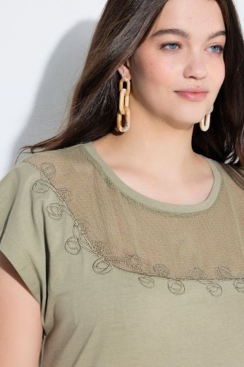 Moda za polnejše Majica kratkih rukava plus velikost, xxl, Ulla Popken in Johann Popken (JP1880)