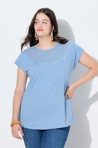 Moda za polnejše Majica kratkih rukava plus velikost, xxl, Ulla Popken in Johann Popken (JP1880)