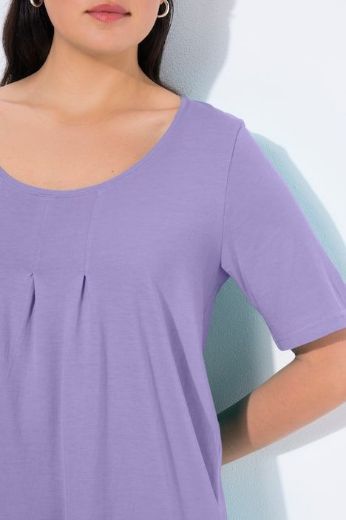 Moda za polnejše Majica s naborima duži model plus velikost, xxl, Ulla Popken in Johann Popken (JP1880)