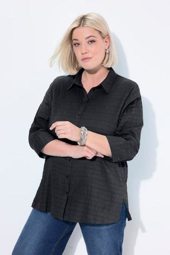 Moda za polnejše Košulja 3/4 rukavi plus velikost, xxl, Ulla Popken in Johann Popken (JP1880)
