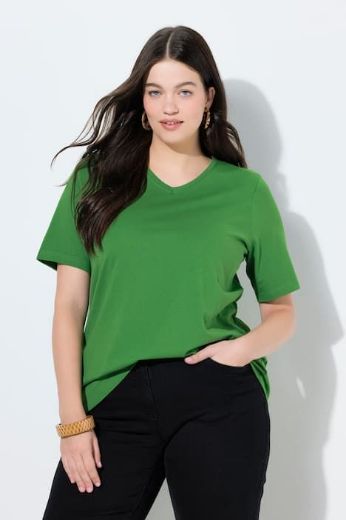 Moda za polnejše Majica 2 komada kratkih rukava plus velikost, xxl, Ulla Popken in Johann Popken (JP1880)