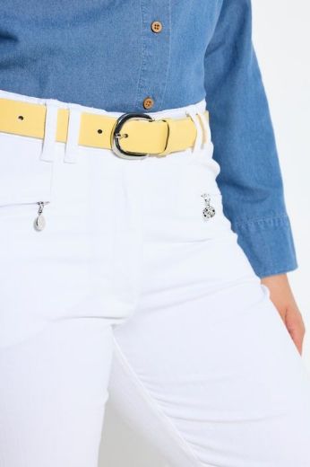 Moda za polnejše Remen kožni plus velikost, xxl, Ulla Popken in Johann Popken (JP1880)