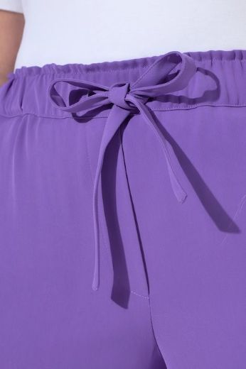 Moda za polnejše Hlače ravnog kroja nogavica s vezanjem u struku plus velikost, xxl, Ulla Popken in Johann Popken (JP1880)