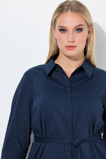 Moda za polnejše Haljina A kroja na vezanje plus velikost, xxl, Ulla Popken in Johann Popken (JP1880)