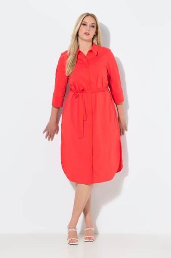 Moda za polnejše Haljina A kroja na vezanje plus velikost, xxl, Ulla Popken in Johann Popken (JP1880)