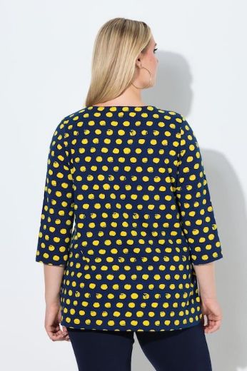 Moda za polnejše Majica 3/4 rukava okruglog ovratnika plus velikost, xxl, Ulla Popken in Johann Popken (JP1880)