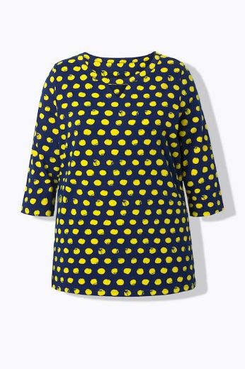 Moda za polnejše Majica 3/4 rukava okruglog ovratnika plus velikost, xxl, Ulla Popken in Johann Popken (JP1880)