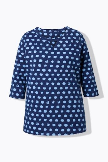 Moda za polnejše Majica 3/4 rukava okruglog ovratnika plus velikost, xxl, Ulla Popken in Johann Popken (JP1880)