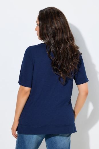 Moda za polnejše Majica kratkih rukava V ovratnika plus velikost, xxl, Ulla Popken in Johann Popken (JP1880)