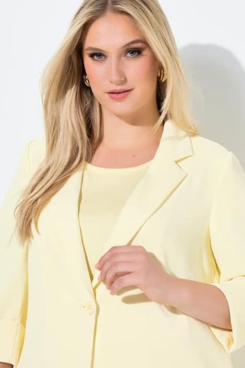 Moda za polnejše Sako 3/4 rukava dužeg kroja plus velikost, xxl, Ulla Popken in Johann Popken (JP1880)