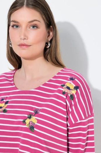 Moda za polnejše Majica 3/4 rukava okruglog ovratnika plus velikost, xxl, Ulla Popken in Johann Popken (JP1880)