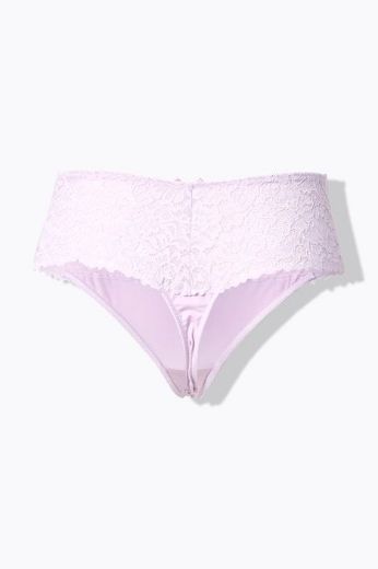 Moda za polnejše Gaćice tange s ukrasnom čipkom plus velikost, xxl, Ulla Popken in Johann Popken (JP1880)