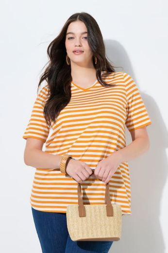 Moda za polnejše Majica kratkih rukava 2 komada plus velikost, xxl, Ulla Popken in Johann Popken (JP1880)