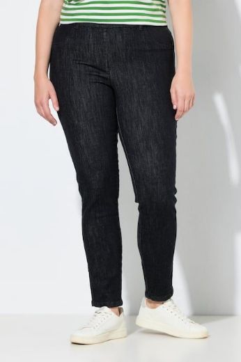 Moda za polnejše Traperice uskih nogavica elastičnog struka plus velikost, xxl, Ulla Popken in Johann Popken (JP1880)