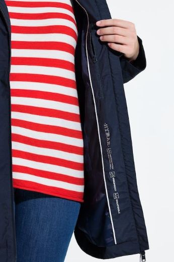 Moda za polnejše Jakna vodootporna s kapuljačom plus velikost, xxl, Ulla Popken in Johann Popken (JP1880)