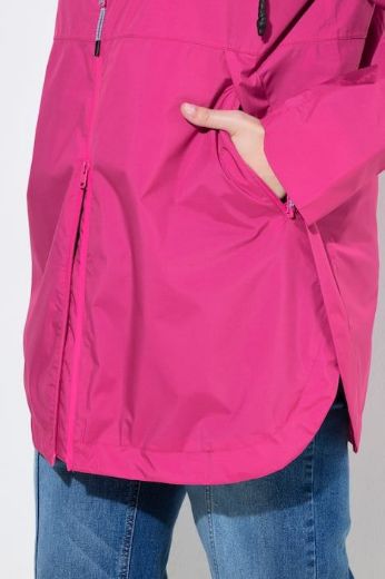 Moda za polnejše Jakna vodootporna s kapuljačom plus velikost, xxl, Ulla Popken in Johann Popken (JP1880)