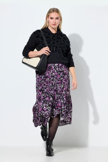 Moda za polnejše Suknja maxi A kroja plus velikost, xxl, Ulla Popken in Johann Popken (JP1880)