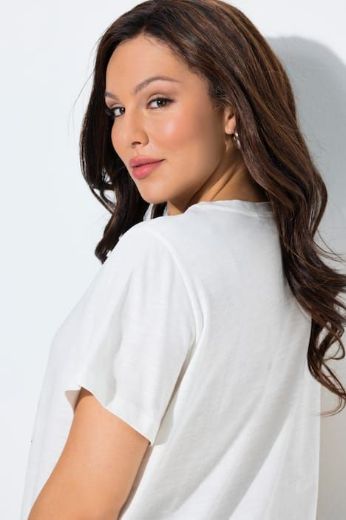 Moda za polnejše Majica kratkih rukava plus velikost, xxl, Ulla Popken in Johann Popken (JP1880)