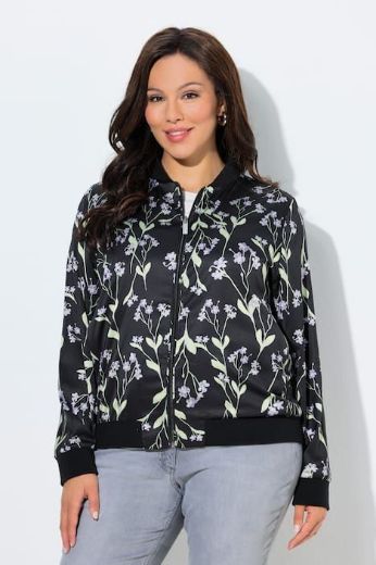 Moda za polnejše Jakna lagana s patentnim zatvaračem plus velikost, xxl, Ulla Popken in Johann Popken (JP1880)