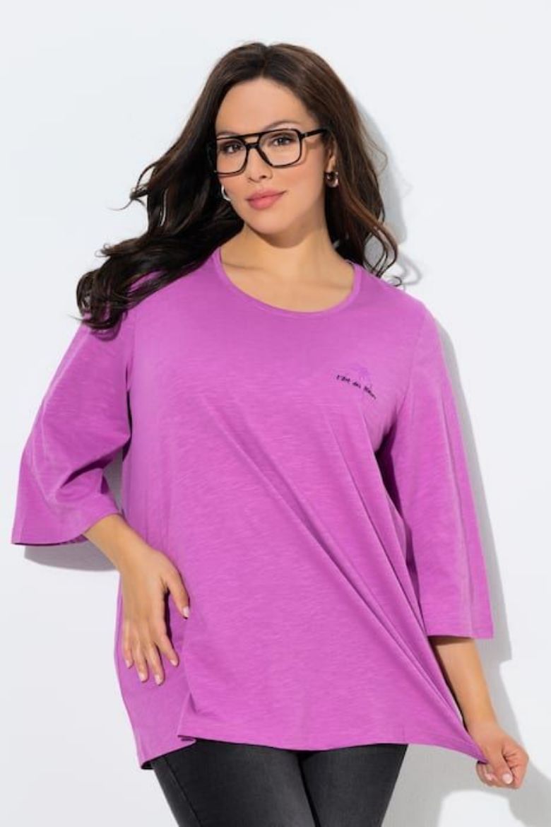 Moda za polnejše Majica 3/4 rukava plus velikost, xxl, Ulla Popken in Johann Popken (JP1880)