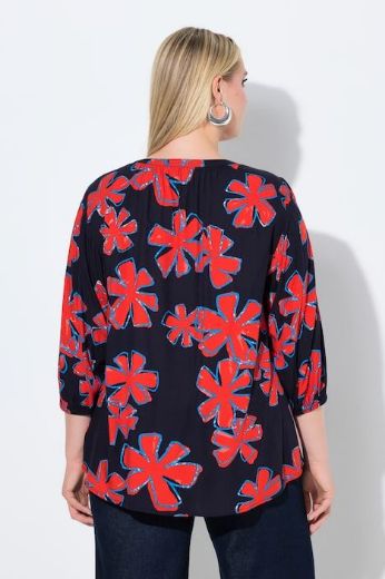Moda za polnejše Tunika 3/4 rukava A kroja plus velikost, xxl, Ulla Popken in Johann Popken (JP1880)