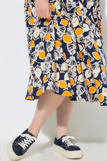 Moda za polnejše Suknja midi elastičnog struka plus velikost, xxl, Ulla Popken in Johann Popken (JP1880)