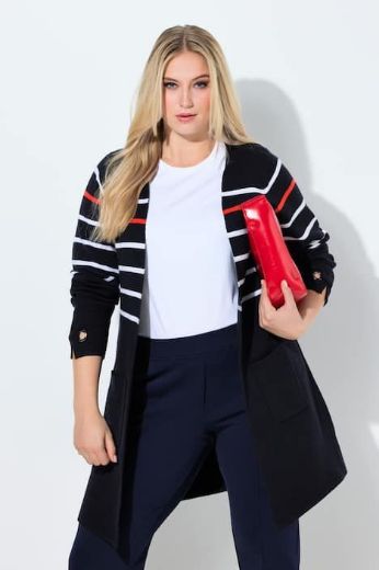 Moda za polnejše Kardigan dužeg kroja plus velikost, xxl, Ulla Popken in Johann Popken (JP1880)
