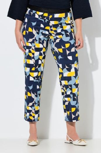 Moda za polnejše Hlače uskih nogavica elastičnog struka plus velikost, xxl, Ulla Popken in Johann Popken (JP1880)