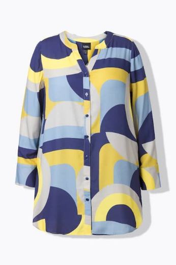 Moda za polnejše Košulja dugih rukava A kroja plus velikost, xxl, Ulla Popken in Johann Popken (JP1880)