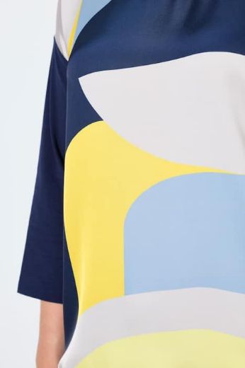 Moda za polnejše Majica 3/4 rukava okruglog ovratnika plus velikost, xxl, Ulla Popken in Johann Popken (JP1880)