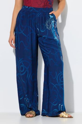 Moda za polnejše Hlače širokih nogavica plus velikost, xxl, Ulla Popken in Johann Popken (JP1880)