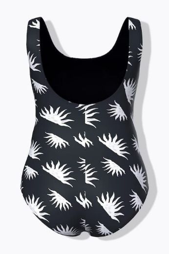 Moda za polnejše Kupaći kostim jednodijelni plus velikost, xxl, Ulla Popken in Johann Popken (JP1880)