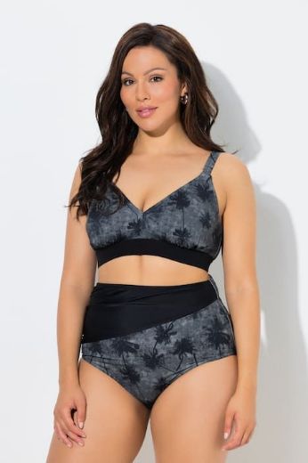 Moda za polnejše Kupaći kostim dvodijelni plus velikost, xxl, Ulla Popken in Johann Popken (JP1880)