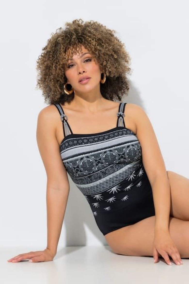 Moda za polnejše Kupaći kostim jednodijelni plus velikost, xxl, Ulla Popken in Johann Popken (JP1880)