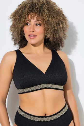 Moda za polnejše Kupaći kostim dvodijelni plus velikost, xxl, Ulla Popken in Johann Popken (JP1880)