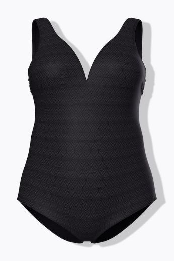 Moda za polnejše Kupaći kostim jednodijelni plus velikost, xxl, Ulla Popken in Johann Popken (JP1880)