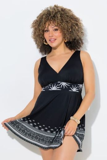 Moda za polnejše Kupaći kostim haljina plus velikost, xxl, Ulla Popken in Johann Popken (JP1880)